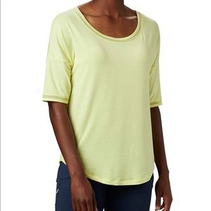 COLUMBIA PFG | NWT Womens Slack Water Knot 3/4 Sleeve Top NEW